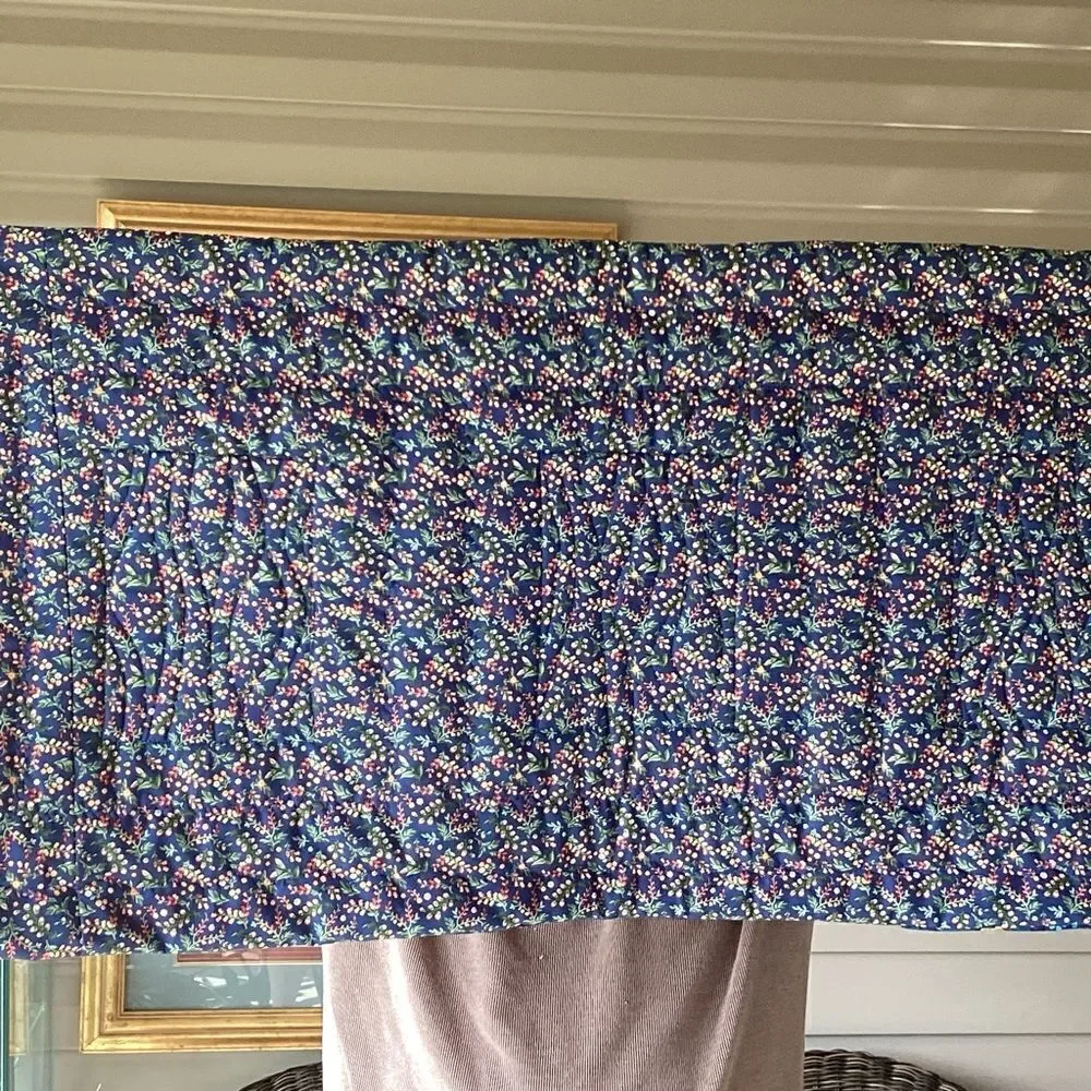 NWT Hand Crafted Alaskan Wildflowers Wall Hanging or Runner